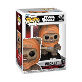 IN STOCK Star Wars: Return of the Jedi 40th Anniversary Wicket Pop! Vinyl Figure