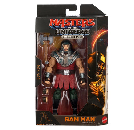 Masters of the Universe Chronicles Ram Man action figure in package