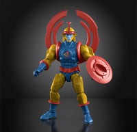 
              Masters of the Universe Origins 200X Cartoon Collection Sy-Klone action figure with shield
            