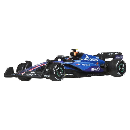 Official Mattel Creations detail photo of Hot Wheels Premium Atlassian Williams Racing Carlos Sainz #55