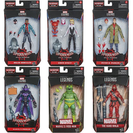 IN STOCK! Spider-Man Marvel Legends 6-Inch Action Figures Set Of 6 Figures - (BAF) Stilt-Man