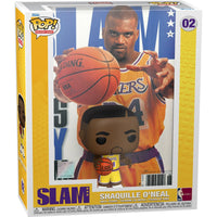 
              IN STOCK! NBA SLAM Shaquille O'Neal Pop! Cover Figure with Case
            