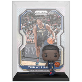 IN STOCK! NBA Zion Williamson Pop! Trading Card Figure with Case