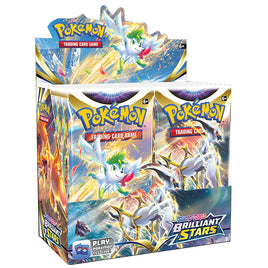 IN STOCK! Pokémon: Sword & Shield-Brilliant Stars Booster Box