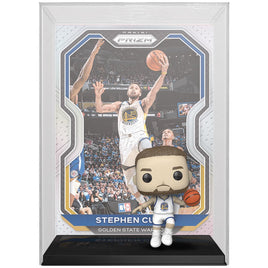 IN STOCK! NBA Stephen Curry Pop! PANINI PRIZM Trading Card Figure with Case