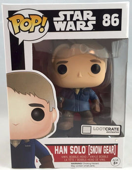 IN STOCK! Star Wars: Funko Pop, Han Solo (Snow Gear), LootCrate Exclusive #86