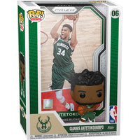 
              IN STOCK! NBA Giannis Antetokounmpo Pop! PANINI PRIZM Trading Card Figure with Case
            