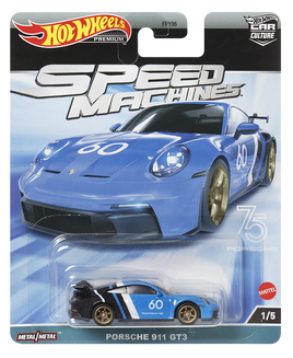 IN STOCK! Hot Wheels Car Culture Speed Machines: PORCH 911 GT3, Mix 1