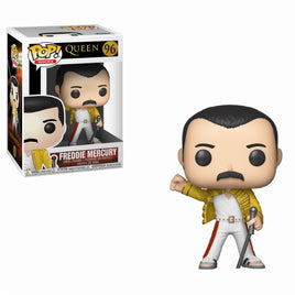 IN STOCK! Queen Freddie Mercury Wembley 1986 Pop! Vinyl Figure #96