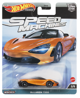 Hot Wheels Car Culture Speed Machines: McLaren 720S Mix 1