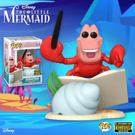 IN STCOK! Little Mermaid Sebastian Pop! Vinyl Figure - EE Exclusive