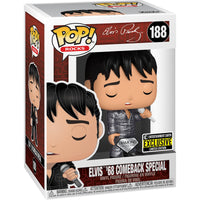 
              IN STOCK! Elvis Presley 1968 Comeback Special Diamond Glitter Pop! Vinyl Figure - Entertainment Earth Exclusive
            