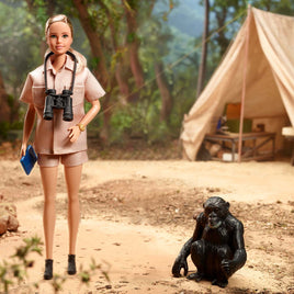 IN STOCK! Barbie Signature Dr. Jane Goodall Barbie Inspiring Women Doll