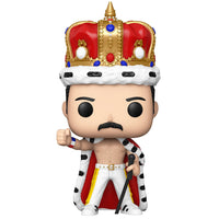 
              IN STOCK! Queen Freddie Mercury King Pop! Vinyl Figure
            