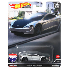 IN STOCK! Hot Wheels Car Culture American Roads Tesla Roadster