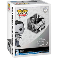 
              IN STOCK! Disney 100 Walt Disney with Drawing Pop! Vinyl Figure
            