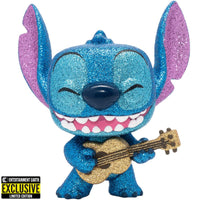 
              IN STOCK! Lilo & Stitch Stitch with Ukulele Diamond Glitter Pop! Vinyl Figure - Entertainment Earth Exclusive
            