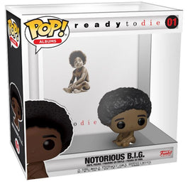 IN STOCK! Biggie Smalls Ready to Die Pop! Album Figure with Case