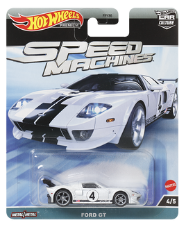 IN STOCK! Hot Wheels Car Culture Speed Machines: Ford GT Mix 1