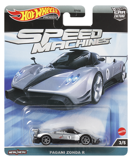 IN STOCK! Hot Wheels Car Culture Speed Machines: PAGANI ZONDA R, Mix 1