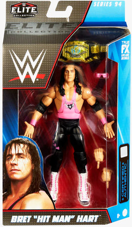 IN STOCK! WWE Elite Collection Series 94 Bret Hart Action Figure