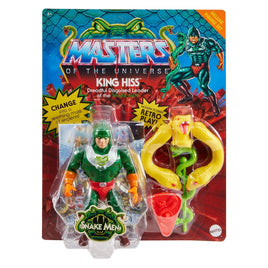 IN STOCK! Masters of the Universe Origins King Hiss Deluxe Action Figure