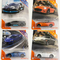 
              IN STOCK! MATCHBOX Metal Parts SET OF 4. 2020 Corvette C8, 2018 Bugatti Divo, Mazda MX-5, Porche 911 Carrera Cabriolet
            