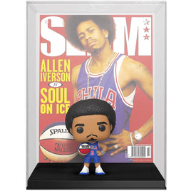 IN STOCK! NBA SLAM Allen Iverson Pop! Cover Figure with Case