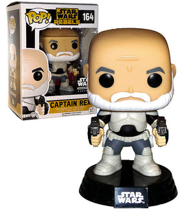 IN STOCK! Star Wars: Funko Pop Captain Rex (Rebels) Smuggler's Bounty Exclusive #164