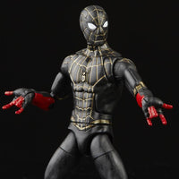 
              IN STOCK! Spider-Man: No Way Home Marvel Legends Black and Gold Suit Spider-Man (Marvel's Armadillo BAF)
            